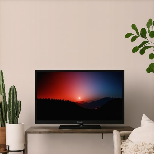 Stylish Mini LED TV showing vibrant picture with deep contrast