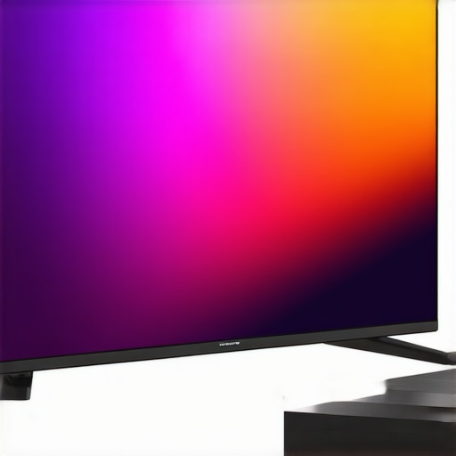 Close-up of a mini LED HDR TV displaying complex contrast and brightness settings with local dimming zones