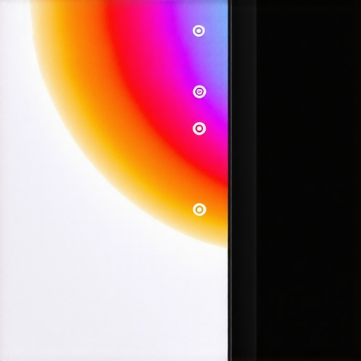 Close-up of an HDR TV screen showing contrast adjustment menu with vivid colors and detailed display