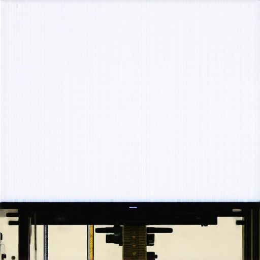 Professional calibration device measuring TV display for optimal performance